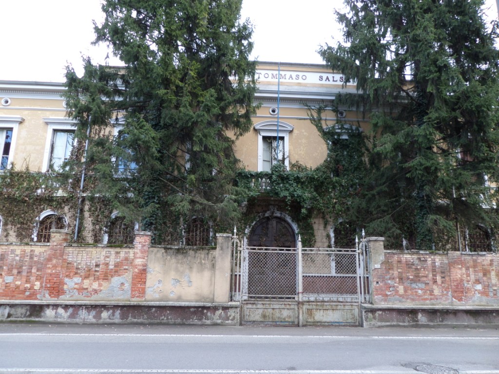 Un cuartel abandonado en Treviso. Foto por Federico Camerin, 2014.