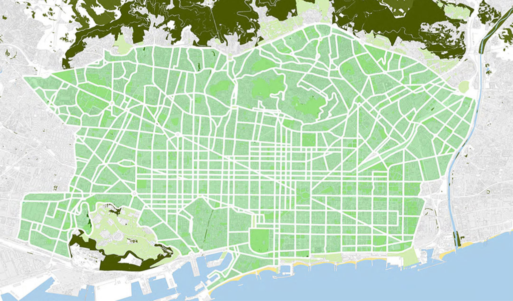 Mapa de las supermanzanas de Barcelona

Ayuntamiento de Barcelona
